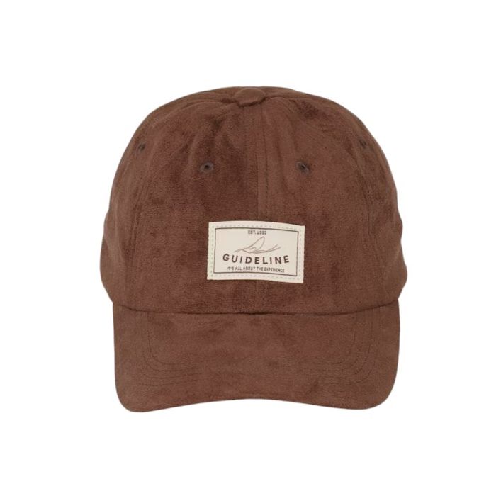 Guideline Mayfly Suede Cap   Brown
