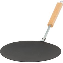 Hällmark Hallmark Fry Pan 28   Black Wood Str  Onesize Pande