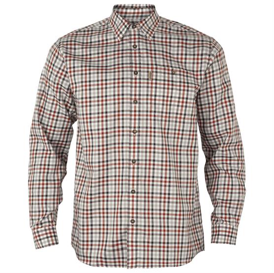 Härkila Milford Skjorte Mens  Bloodstone Red   White
