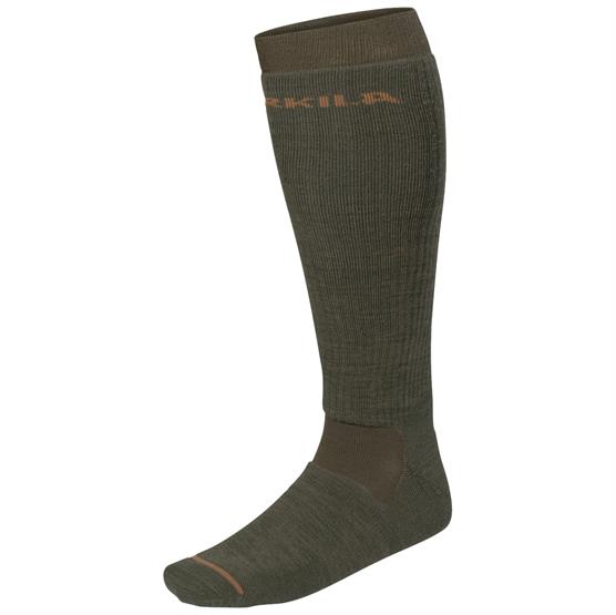 Härkila Pro Hunter     Long Sock  Willow Green   Shadow Brown
