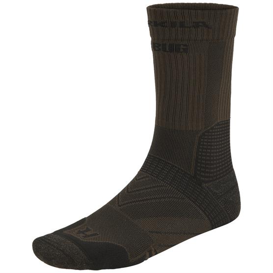 Härkila Trail Sock  Dark Olive   Willow Green