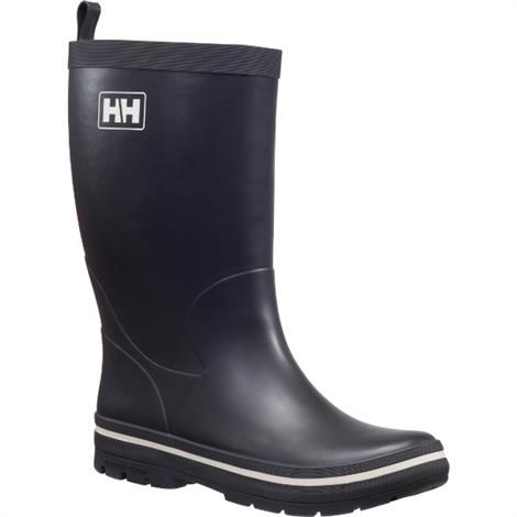 Helly Hansen Midsund Gummistøvler - Black/Off White Tilbud