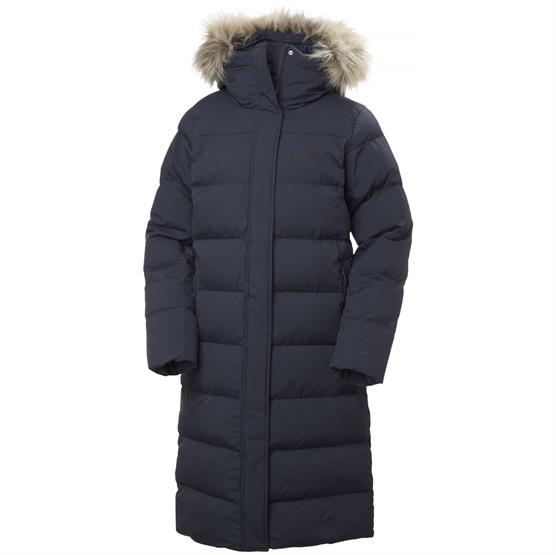 Helly Hansen Womens Aria Long Parka  Navy