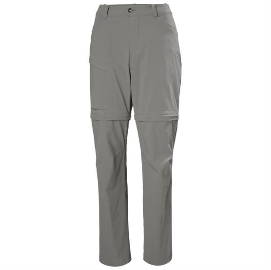 Helly Hansen Womens Elv Light Zip Off Pant  Concrete