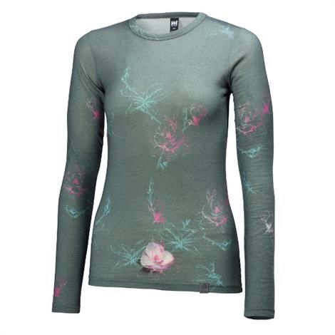 Helly Hansen Kvinders Uld Graphic Nederdel Lily Print