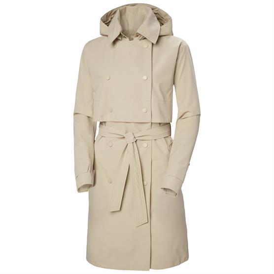 Helly Hansen Womens Jane Trench  Khaki