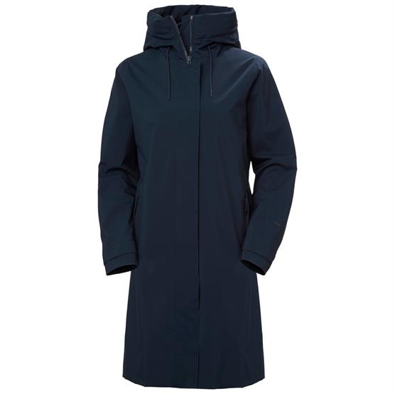 Helly Hansen Victoria Forårsfrakke til Damer - Navy