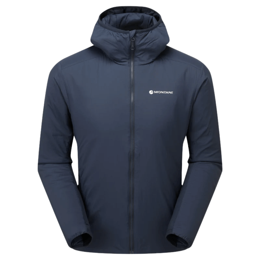 Jakke Herre Montane Sirocco Hoodie Mørkeblå