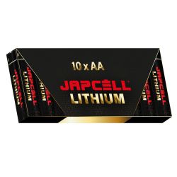 Japcell Lithium   Batteries 10 Pcs  Pack Batteri