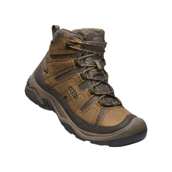 Keen Herre Circadia Mid Bison Brindle støvler