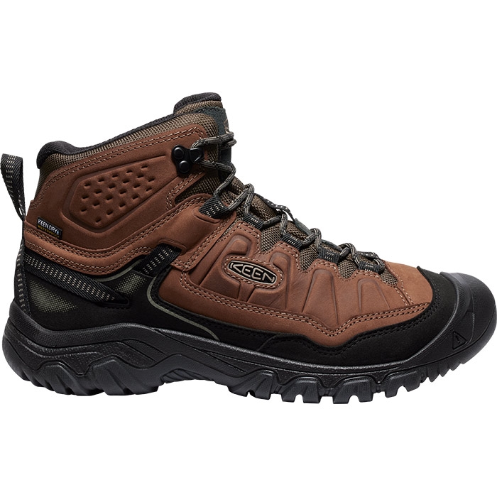 Keen Targhee   Mid   Wide Herre   Mænd  Bison Black-42 Vandrestøvler