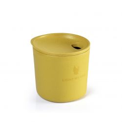 Light   Fire Mycup   Lid Short Mustyyellow Kop