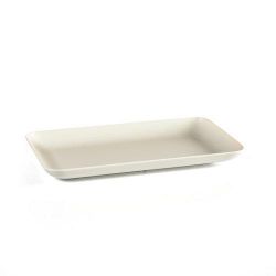 Light   Fire Platter Medium Cream Bulk Tallerken