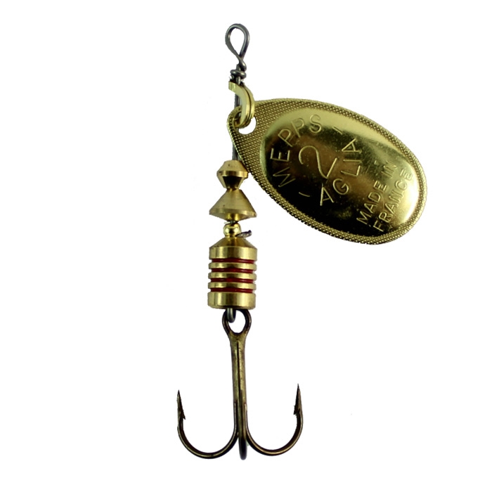 Mepps Aglia Spinner- -guld Spinner