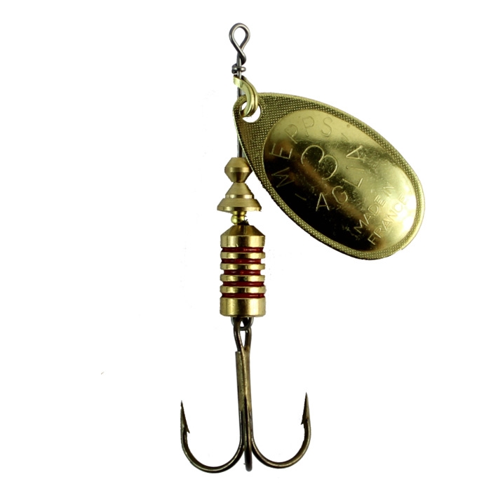 Mepps Aglia Spinner- -guld Spinner