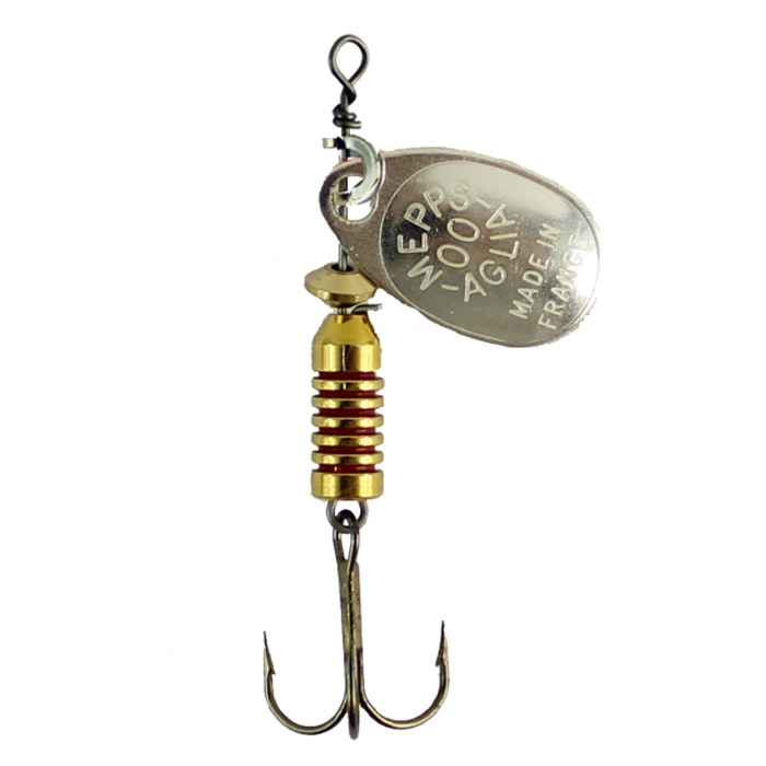 Mepps Aglia Spinner-00-sølv Spinner
