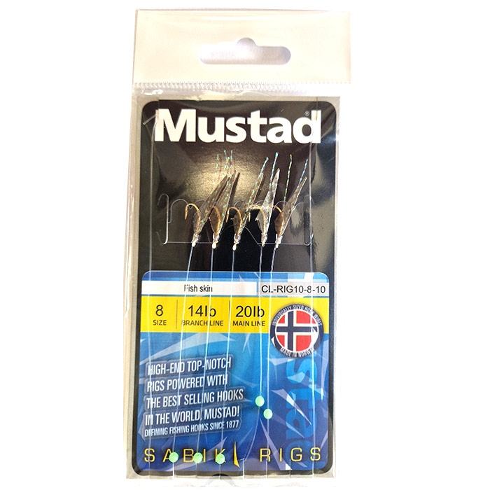 Mustad Fish Skin Sildeforfang  Natur Sildeforfang