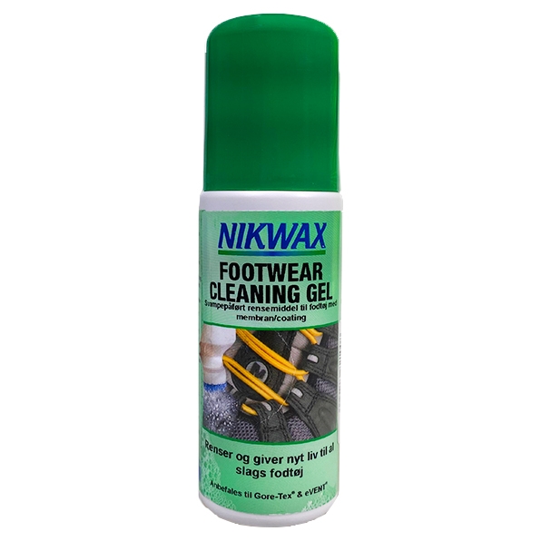 Nikwax Footwear Cleaning Gel Rengøring Til Alt Fodtøj  125   Tilbehør Til Støvler  Sko