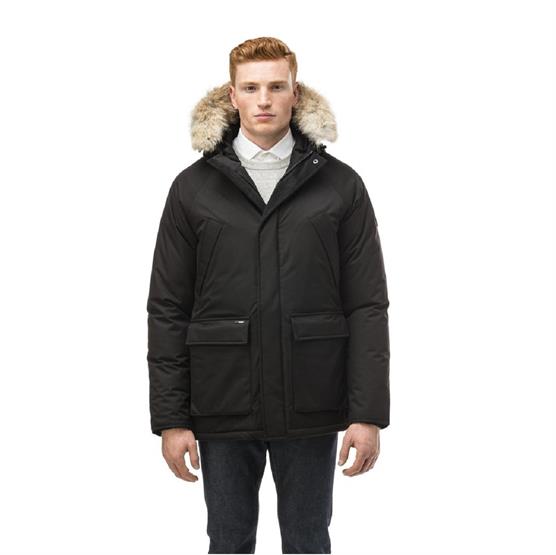 Nobis Heritage Mens Parka    Black