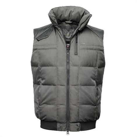 Nobis Ricky Bobby Herre  Crosshatch Steel Grey