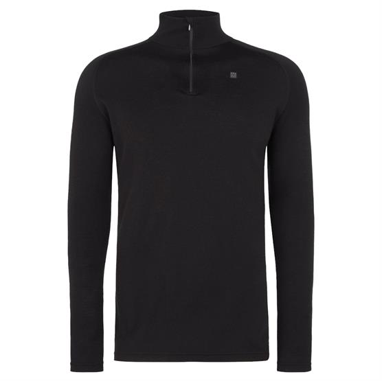 66â North Mens Basar Zip Neck  Black