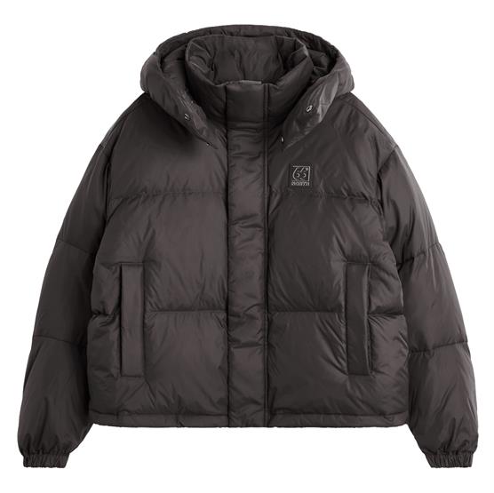 66â North Womens Dyngja Down Cropped Jacket  Licorice