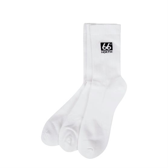 66â North  -pack Socks  White