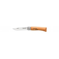 Opinel N7 Karbonstål med Bøgetræshåndtag