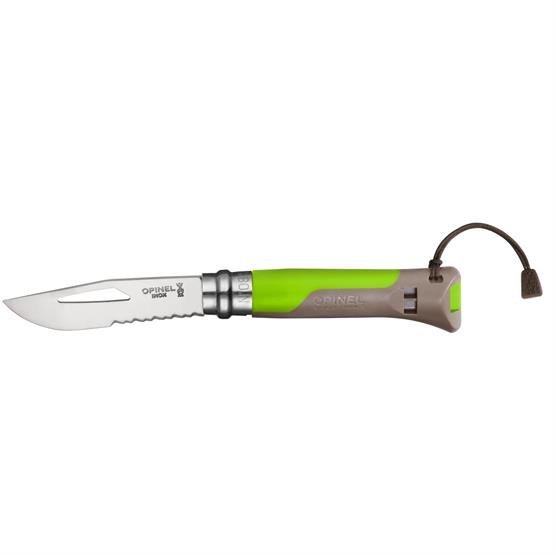 Opinel No08 Outdoor       Grøn