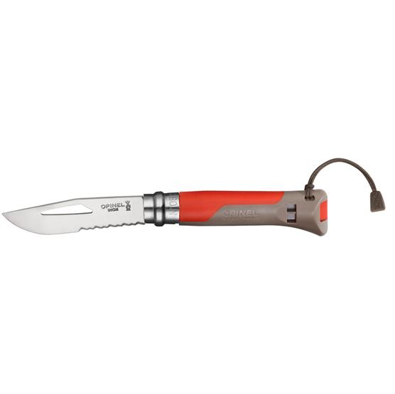 Opinel No08 Outdoor       Rød