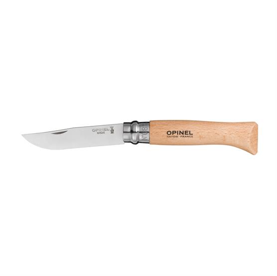 Opinel No8 Stainless Steel       Bøg