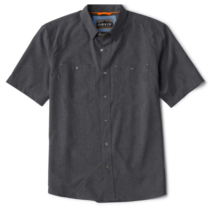 Orvis Tech Chambray   Work Skjorte Black