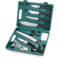 Outdoor Edge Gamepro-complete Game Processing Kit Knivsæt  11 Dele Kniv