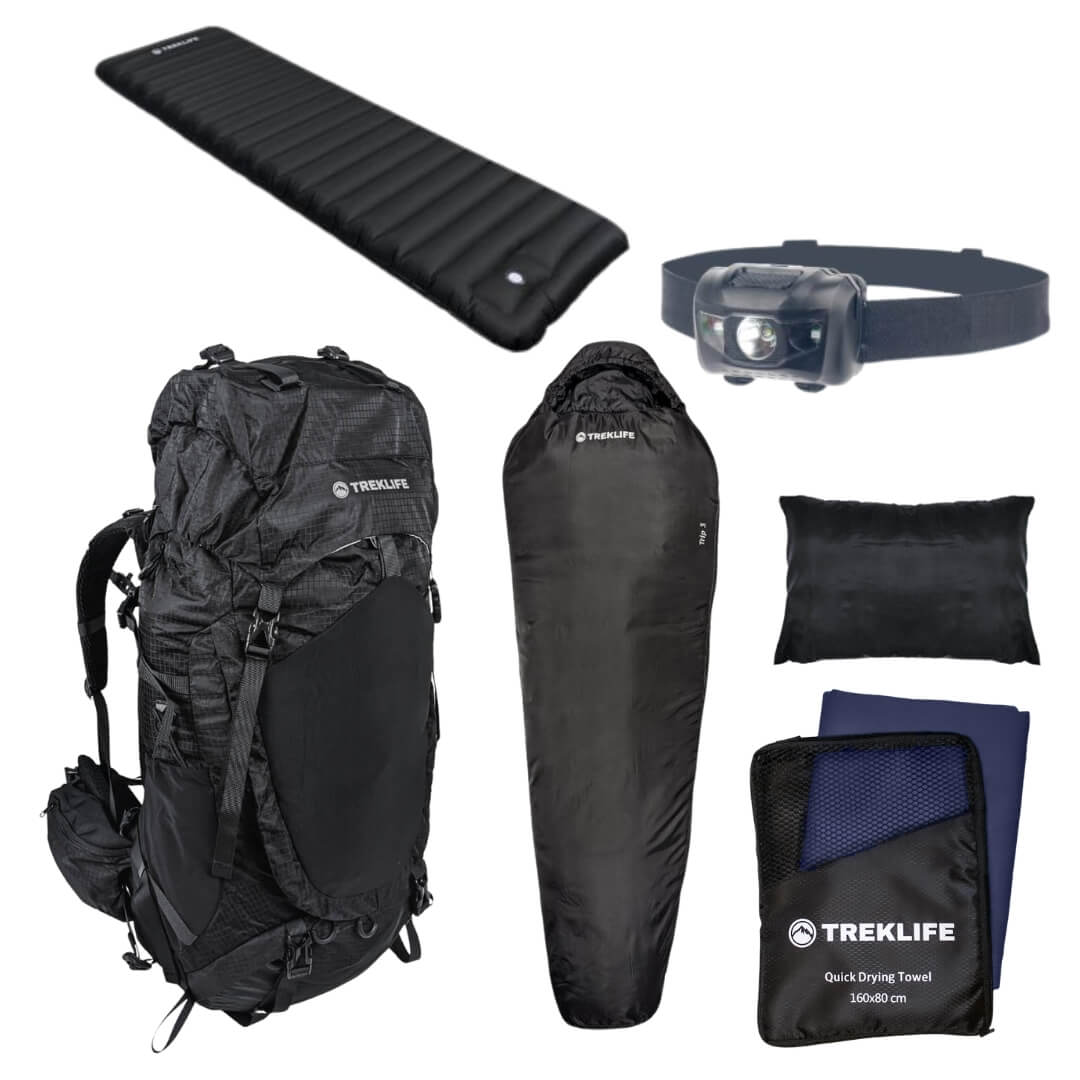 Outdoor Shelter Pakke Essentials Inkl Rygsæk