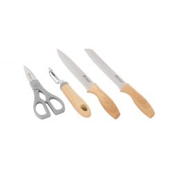Outwell Chena Knife Set   Peeler   Scissors Kniv
