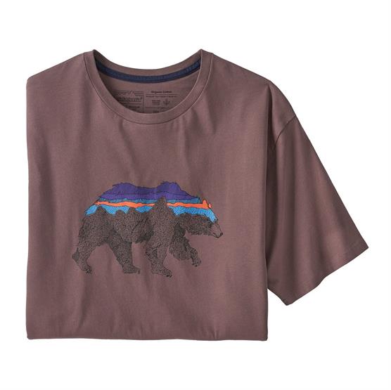 Patagonia Herre T-shirt - Back For Good, Mørkebrun Bamse