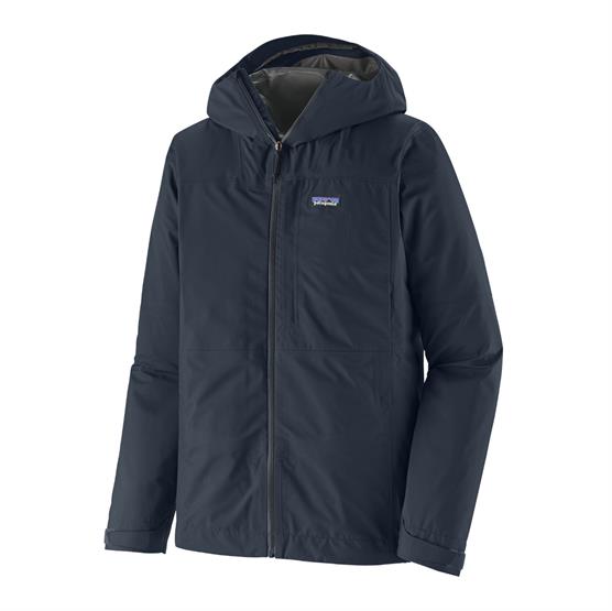 Patagonia Mens Boulder Fork Rain Jacket Smolder Blue