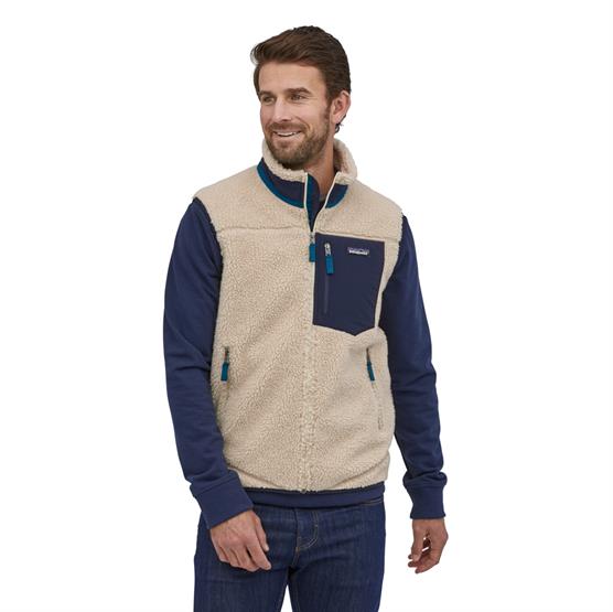 Patagonia Mens Classic Retro-  Vest  Natural