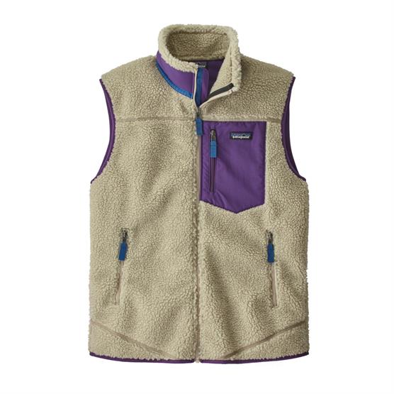 Patagonia Retro-X Fleecevest til mænd - Pelican Lilla