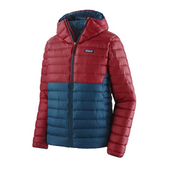 Patagonia Mens Down Sweater Hoody Tidepool Blue
