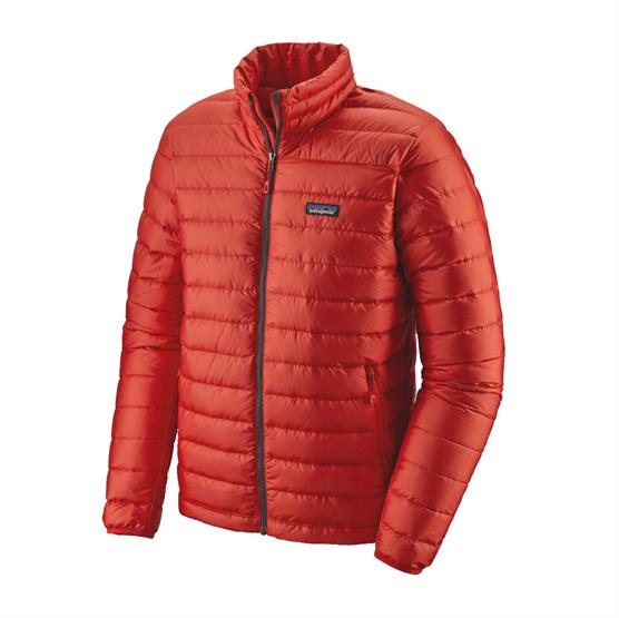Patagonia Herre Dunjakke Hot Ember - Vintertilbud!