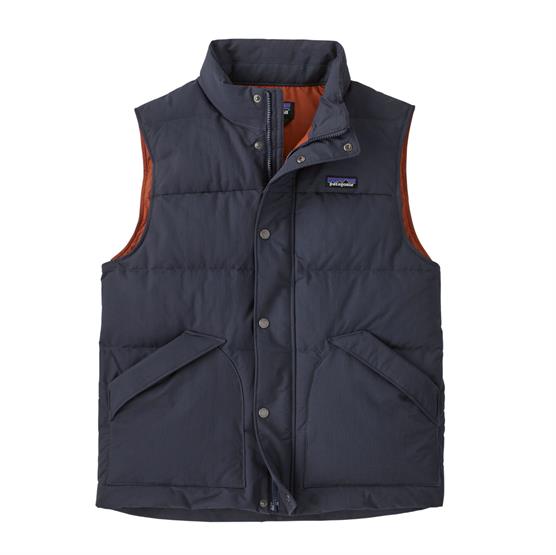 Patagonia Mens Downdrift Vest  Smolder Blue