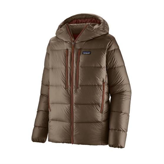 Patagonia Mens Fitz Roy Down Hoody Marlow Brown