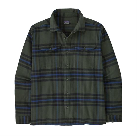 Patagonia Mens Fjord Flannel Shirt  Catch   Old Growth Green