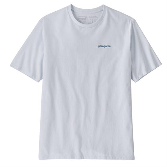 Patagonia Mens Flying Fish Responsibili-tee  White