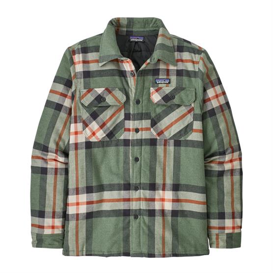 Patagonia Mens Ins  Cotton   Fjord Flannel Shirt  Forestry