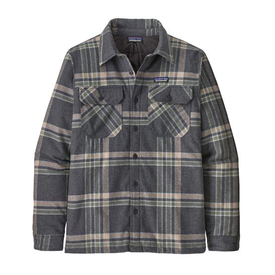 Patagonia Mens Ins  Cotton   Fjord Flannel Shirt  Growlers   Ink