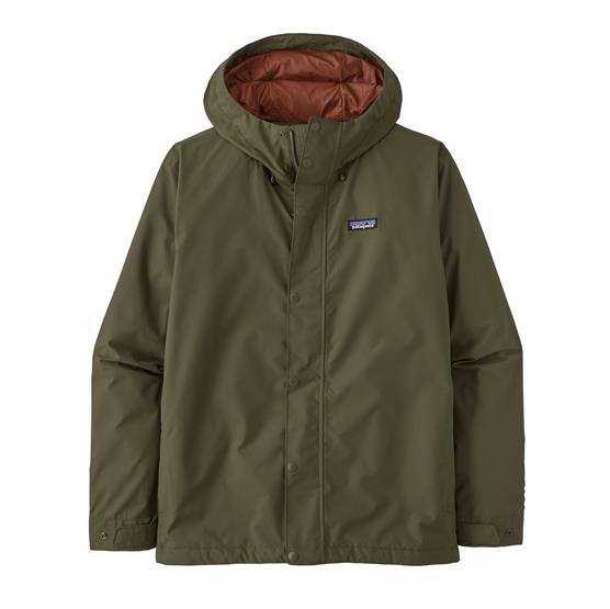 Patagonia Mens Jackson Glacier Rain Jacket  Basin Green