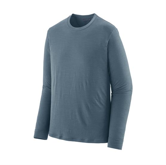 Patagonia Mens     Cap Cool Merino Shirt  Utility Blue