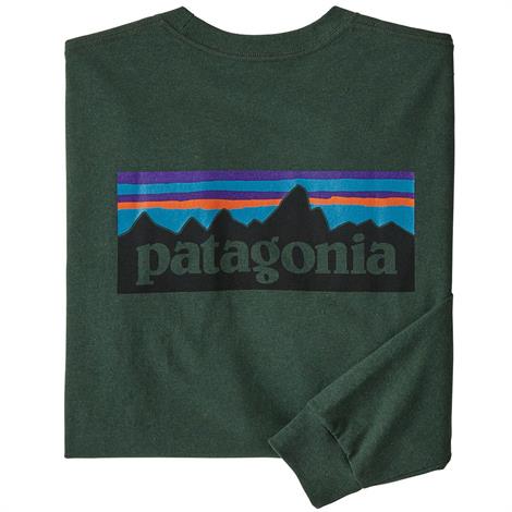 Patagonia Mens      -  Logo Responsibili-tee  Alder Green